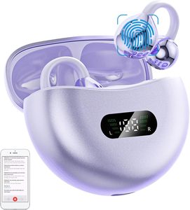 หูฟังไร้สาย NEEXXT Q61 ดีไซน์ใหม่ รุ่น 5.4 แบบใส่ในหู เสียงสเตอริโอ พร้อมหน้าจอดิจิตอล กันน้ำระดับ IPX3 แบตเตอรี่ใช้งานได้ยาวนาน ช่องเสียบแบบ Type-C - Product Image 3