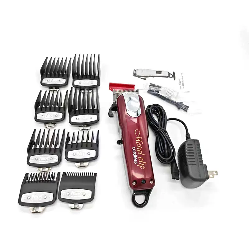 Barber tools high quality long battery lift barber high power home travel professional Hair salon cordless clipper barber kit