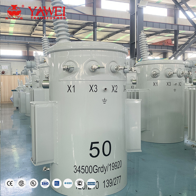 Single Phase 60Hz Transformer with 6kV-10.5kV Input and Multi-Voltage (Up to 480V) Output