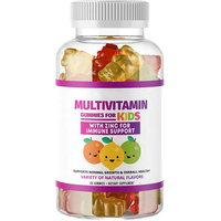 Bonbons gélifiés multivitaminés essentiels pour adolescents, enrichis en vitamines et nutriments, pour stimuler le système immunitaire, 60 unités