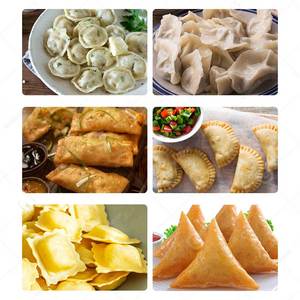 Tự Động Mini Momo Ravioli Lớn Maquina Para Hacer Somosa Empanada Mùa Xuân Cuộn Bánh Bao Samosa Máy Làm - Product Image 6