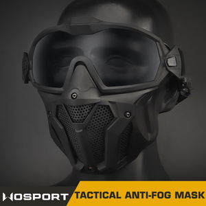 หน้ากากป้องกันหมอก wosport สร้างขึ้นในตัว Mi-<span class=keywords><strong>Cro</strong></span> พัดลมระบายอากาศ TPU หน้ากากแบบเต็มเหมาะสำหรับหมวกกันน็อคได้อย่างรวดเร็ว - Product Image 5