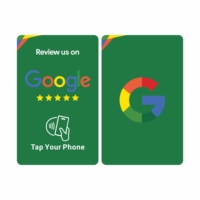 Carte NFC Google Review : Carte intelligente pour laisser un avis, carte de visite connectée pour les avis Google