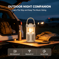 Enceinte portable étanche IPX6 avec égaliseur personnalisé, 14h d'autonomie, 5200 mAh, idéale pour l'extérieur, les voyages et la randonnée
