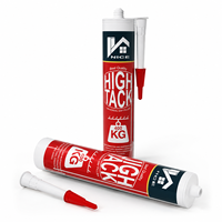 Adhésif en silicone polyuréthane MS NICE à faible teneur en COV et haute adhérence pour la construction de plaques de marbre et de plaques de plâtre