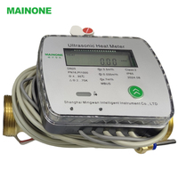 Offre Spéciale MID CE laiton haute précision 24V avec M-BUS RS485 LoRa LoRaWAN calorimètre débitmètres de chaleur compteur de chaleur à ultrasons