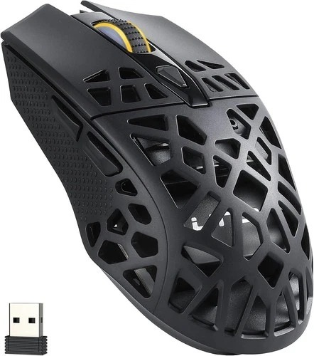 F-35 Top Seller Zelotes 6 Buttons 3 Adjustable DPI Optical 2.4G Vertical Wireless Gaming Mouse for Office & Gaming