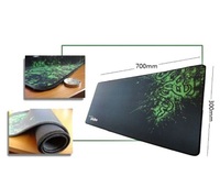 Tapis de bureau de jeu pour ordinateur portable en caoutchouc antidérapant XXL personnalisé tapis de souris de clavier de grande taille étanche à l'eau 3mm tapis de jeu d'ordinateur antidérapant
