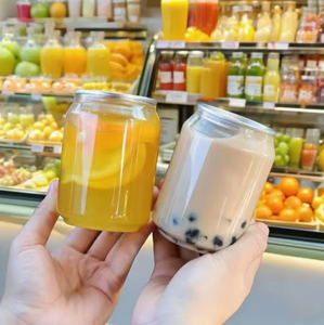 Botella de PET de alta transparencia, a prueba de fugas, fácil de abrir, desechable y sellada para bebidas, leche, té, jugo, para tiendas de té de burbujas y cafeterías. - Product Image 6