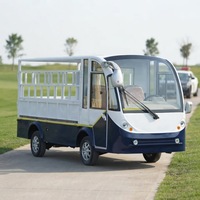 Nouveau bus de patrouille électrique longue portée, 2 places, camion utilitaire à 4 roues, transport de marchandises, tourisme, avec batterie au lithium