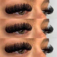 Faux cils 3D super volumineux en vison synthétique de qualité supérieure, vente en gros, bande complète, marque privée, fournisseur de cils