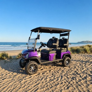 Carrito de Golf Eléctrico Outlet Village de 4 Plazas, 48V, 5KW, Motor AC, Batería de Litio, para Compras con Descuento, Aprobado por DOT - Product Image 5