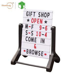 لوحات حروف من البلاستيك الشفاف المخصص لوضع علامات رسائل قابلة للتغيير - Product Image 1