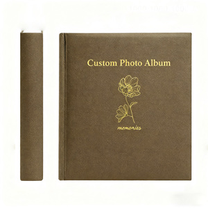 Album di foto all'ingrosso espressioni Scrapbook 85X85 pollici Album di nozze voto GUEST BOOK PLANNER per marchi Online - Product Image 1