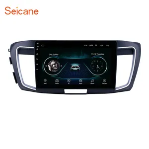 10.1 "11.0 Android Touch Screen autoradio per 2013 Honda Accord 9 versione bassa con HD Touchscreen GPS USB Carplay