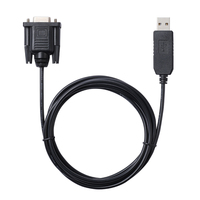 Adaptador Convertidor de USB RS232 a DB9 Hembra PL2303GT, Cable de Módem Nulo, Compatible con Windows 7, 8, 10, XP, Android, Mac