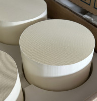 Convertisseur catalytique en céramique alvéolée de marque YF, catalyseur en cordiérite ovale, pour l'industrie automobile, norme d'émission Euro IV