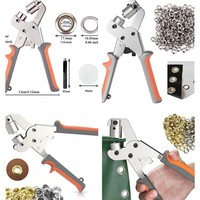 Pince à œillets manuelle Titan TL053 pour acier et plastique, 6 mm et 10 mm, outil de pose portable