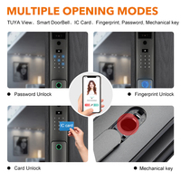 Serrure de porte avant intelligente électronique numérique intelligente pour la maison avec caméra Serrures de porte intelligentes à reconnaissance faciale