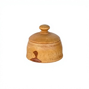 Tarro de Miel de Madera Hecho a Mano, Apto para Lavavajillas, Calentable, Tapa Abatible Hermética, Preserva la Frescura, Diseño Tradicional Chino - Product Image 6