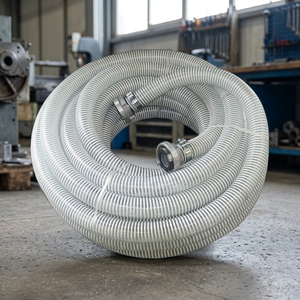 Manguera Externa Espiral para Materiales Secos 55 con Abrazadera de Liberación Rápida para Uso Intenso - Product Image 2