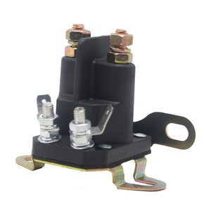 Relais de démarrage pour tondeuse 435-435, modèle électrique noir 12VDC pour tracteur de pelouse - Product Image 1