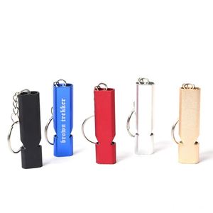 Silbato de Emergencia Metálico de 120dB con Logotipo Impreso para Defensa Personal, Seguridad, Camping, Senderismo, Deportes y Entrenamiento de Perros - Product Image 3