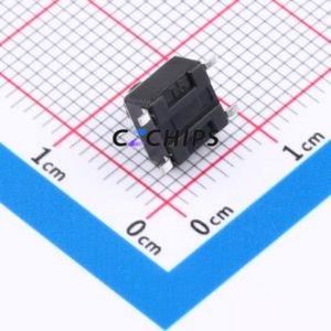 BTS0D0031EBG00 Tactile Switch SMD-4P,6x6mm Switch Round Button 1.8N Vertical Mount 6mm - Product Image 2