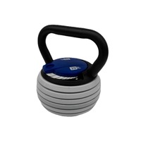 Kettlebell réglable en fer de 18 kg (40 lb) – Ensemble de poids à changement rapide pour entraînement de force à domicile et musculation