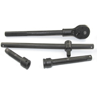 22 Pièces 3/4 En Rd CR-MO Auto Réparation Outil Ensemble De Barre D'extension L'impact Profond de Main Outils Jeu De Douilles