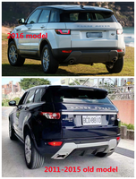 Kit carrosserie complet 2016 2017 2018 Style dynamique pour Land Rover Range Rover Evoque 2010-2015 jeu de pare-chocs mise à niveau des pièces automobiles de lifting
