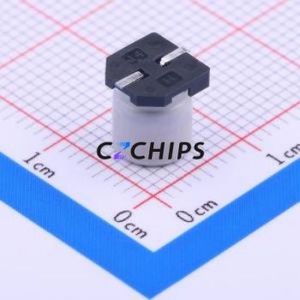 VEZ221M0JTR-0607 SMD Aluminum Electrolytic <b>Capacitor</b> SMD,D6.3xL7.7mm 220uF 20% 6.3V 6.3mm - Product Image 2