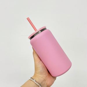 Paquete de 25 Latas de Acero Inoxidable de 16 oz, Color Negro, Recubiertas con Polvo, para Grabado Láser, Envío desde Almacén en EE. UU. - Product Image 3