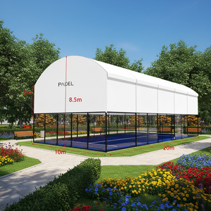 Configuration parfaite pour les terrains de padel, gazon artificiel, clôture, système fixe, construction durable en acier galvanisé de luxe - Product Image 2