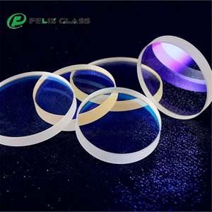 Lentille de protection pour découpe au laser à fibre optique FELIX Glass 1064 nm avec une transmission de 95 % et un revêtement AR AF AG - Product Image 6