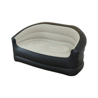 Canapé gonflable transfrontalier, lit d'air portable d'extérieur, lit double de loisirs, lit pliant de camping, fauteuil inclinable gonflable