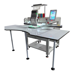 Single-Head Computerized Embroidery Machine 500x1200 Mm Fully Automatic Multifunctional Commercial Flat Sewing Equipment - Product Image 1