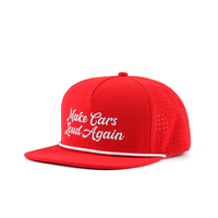 Casquette Snapback personnalisée à 5 panneaux, visière plate, en coton, avec logo brodé, motif feuille, style streetwear, casquette de baseball