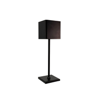 Lampe de table moderne sans fil, mini, portable, en alliage d'aluminium, rechargeable, à capteur tactile, pour restaurant, hôtel, bar en extérieur
