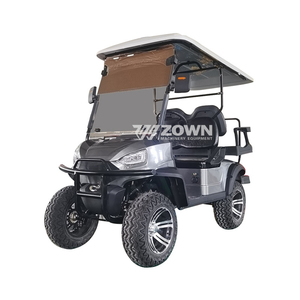 Voiturette de golf électrique homologuée pour la route, 4x4 tout-terrain, chariot de chasse, moteur 5KW, châssis en aluminium, personnalisation disponible - Product Image 2