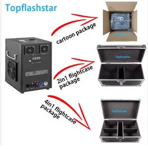 Macchina Fontana Scintille Fredde da 600W Elettronica DMX 512 per Matrimoni e DJ con Telecomando Mini Macchina Pyro Freddo di Fabbrica - Product Image 6