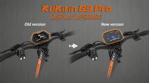 สกู๊ตเตอร์ไฟฟ้า KuKirin G3 Pro รุ่นปี 2026 ชาร์จเร็ว สำหรับการเดินทาง พร้อมแบตเตอรี่ถอดได้ 52V 23.4Ah ระบบกันสะเทือนหน้าและหลัง - Product Image 2