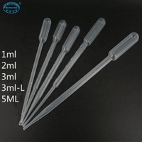Compte-gouttes en plastique jetable de laboratoire, Pipette pour pignons de transfert 1ml, livraison rapide
