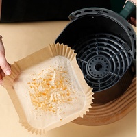 Doublures de Friteuse à Air Chaud à Vendre, Papier Sulfurisé Anti-Graisse pour Cuisson Alimentaire