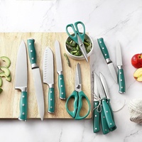 Couteaux de cuisine de haute qualité en ABS forgé, couteau de cuisine classique, ensemble de couteaux de cuisine pour les restaurants