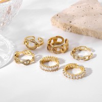 Fournisseur chinois, nouvelle marque, cadeau de récompense exquis, anneaux en jade à la mode en alliage personnalisé, bijoux pour femmes