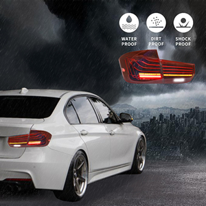 Luces Traseras LED RGB para <span class=keywords><strong>BMW</strong></span> <span class=keywords><strong>Serie</strong></span> <span class=keywords><strong>3</strong></span> F30 F35 CSL, Piezas de Auto 2013-2018, Lentes Rojas, Estado Nuevo - Product Image 6