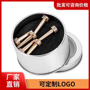 Clavijas de afinación de guitarra acústica pulidas de latón, duraderas, juego de 6 piezas - Product Image 5