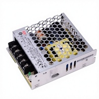Fuente de Alimentación Conmutada LED de Alta Calidad Mean Well LRS-50-12 50W 48V 1.1A 90% de Eficiencia, Salida Única, Riel DIN Industrial