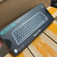 Keyboard Nirkabel Ultra-Tipis Pintar dengan Lampu Latar Belakang MX Keys Mini Smart Optical untuk 3 Perangkat Dropshipping Keyboard Kantor